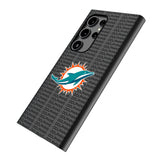 Miami Dolphins Text Backdrop MagSafe Compatible Phone Case for Samsung Galaxy