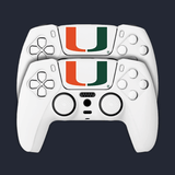 Miami Hurricanes PS5 Touchpad Stickers