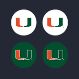 Miami Hurricanes Thumbgripz | Pack of 2 Pairs