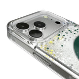 Michigan State University Spartans Confetti Glitter Phone Case for Apple iPhone