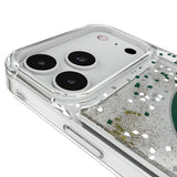 Michigan State University Spartans Confetti Glitter Phone Case for Apple iPhone