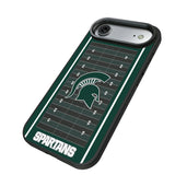 Michigan State University Spartans Field Bump Phone Case for Apple iPhone