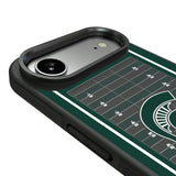 Michigan State University Spartans Field Bump Phone Case for Apple iPhone