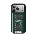 Michigan State University Spartans Field Bump Phone Case for Apple iPhone