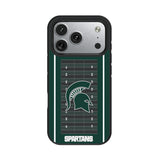 Michigan State University Spartans Field Bump Phone Case for Apple iPhone