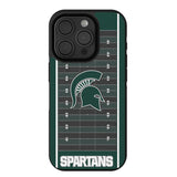 Michigan State University Spartans Field Bump Phone Case for Apple iPhone