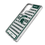 Michigan State University Spartans Field Clear Phone Case for Samsung Galaxy