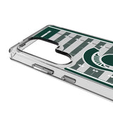 Michigan State University Spartans Field Clear Phone Case for Samsung Galaxy