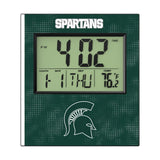 Michigan State University Spartans Hatch Wall Clock