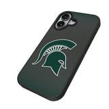 Michigan State University Spartans Linen Bump Phone Case for Apple iPhone