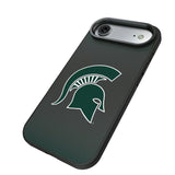 Michigan State University Spartans Linen Bump Phone Case for Apple iPhone