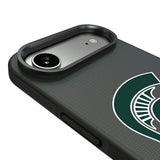 Michigan State University Spartans Linen Bump Phone Case for Apple iPhone