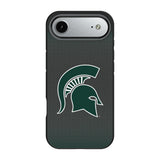 Michigan State University Spartans Linen Bump Phone Case for Apple iPhone