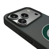 Michigan State University Spartans Linen Bump Phone Case for Apple iPhone