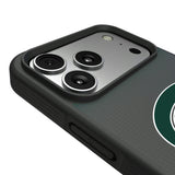 Michigan State University Spartans Linen Bump Phone Case for Apple iPhone