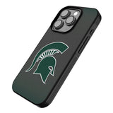 Michigan State University Spartans Linen Bump Phone Case for Apple iPhone
