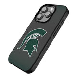 Michigan State University Spartans Linen Bump Phone Case for Apple iPhone