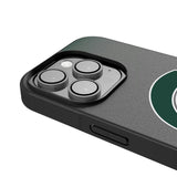 Michigan State University Spartans Linen Bump Phone Case for Apple iPhone