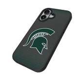 Michigan State University Spartans Linen Bump Phone Case for Apple iPhone