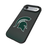 Michigan State University Spartans Linen Bump Phone Case for Apple iPhone