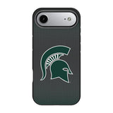 Michigan State University Spartans Linen Bump Phone Case for Apple iPhone