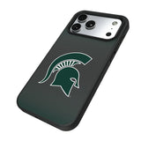 Michigan State University Spartans Linen Bump Phone Case for Apple iPhone