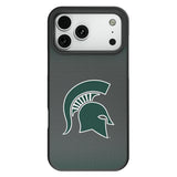 Michigan State University Spartans Linen Bump Phone Case for Apple iPhone