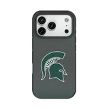 Michigan State University Spartans Linen Bump Phone Case for Apple iPhone