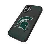 Michigan State University Spartans Linen MagSafe Compatible Phone Case for Apple iPhone