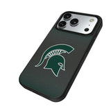 Michigan State University Spartans Linen MagSafe Compatible Phone Case for Apple iPhone