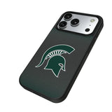 Michigan State University Spartans Linen MagSafe Compatible Phone Case for Apple iPhone