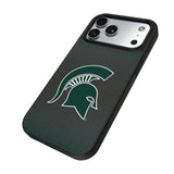 Michigan State University Spartans Linen MagSafe Compatible Phone Case for Apple iPhone