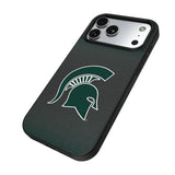 Michigan State University Spartans Linen MagSafe Compatible Phone Case for Apple iPhone
