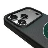 Michigan State University Spartans Linen MagSafe Compatible Phone Case for Apple iPhone
