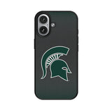 Michigan State University Spartans Linen MagSafe Compatible Phone Case for Apple iPhone