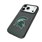 Michigan State University Spartans Linen MagSafe Compatible Phone Case for Apple iPhone