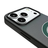 Michigan State University Spartans Linen MagSafe Compatible Phone Case for Apple iPhone