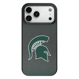 Michigan State University Spartans Linen MagSafe Compatible Phone Case for Apple iPhone