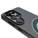 Michigan State University Spartans Linen MagSafe Compatible Phone Case for Samsung Galaxy