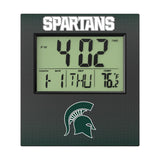 Michigan State University Spartans Linen Wall Clock