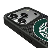 Michigan State University Spartans Personalized EndZone Plus Bump Phone Case for Apple iPhone