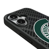 Michigan State University Spartans Personalized EndZone Plus Bump Phone Case for Apple iPhone