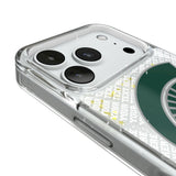 Michigan State University Spartans Personalized EndZone Plus Glitter Phone Case for Apple iPhone
