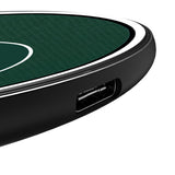 Michigan State University Spartans Personalized Endzone Solid 15-Watt Wireless Charger