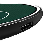 Michigan State University Spartans Personalized Endzone Solid 15-Watt Wireless Charger