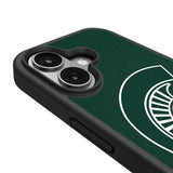 Michigan State University Spartans Personalized Stripe Bump Phone Case for Apple iPhone