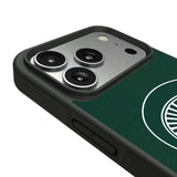 Michigan State University Spartans Personalized Stripe Bump Phone Case for Apple iPhone