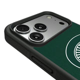 Michigan State University Spartans Personalized Stripe Bump Phone Case for Apple iPhone