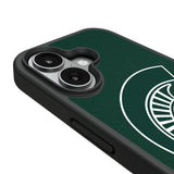 Michigan State University Spartans Personalized Stripe Bump Phone Case for Apple iPhone