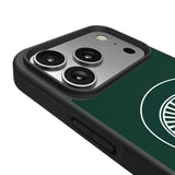 Michigan State University Spartans Personalized Stripe Bump Phone Case for Apple iPhone